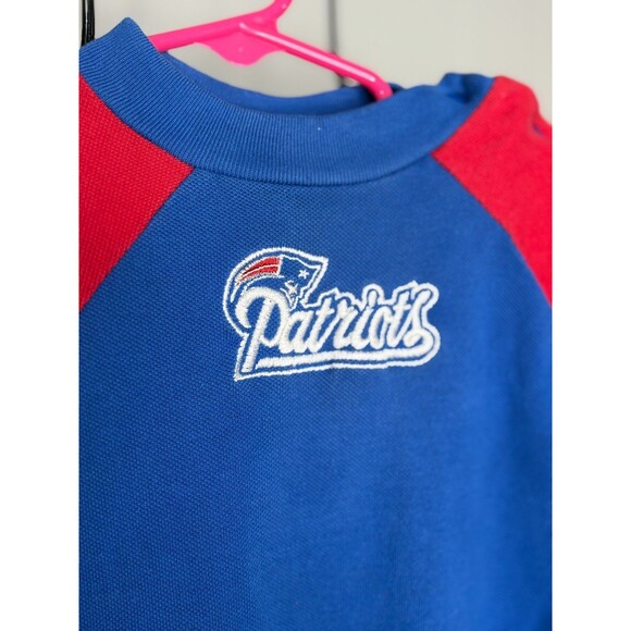 Vintage Patriots Outfit NFL Toddler Touchdown Club Sz 24 M Baby One Piece Jumper - Picture 3 of 7